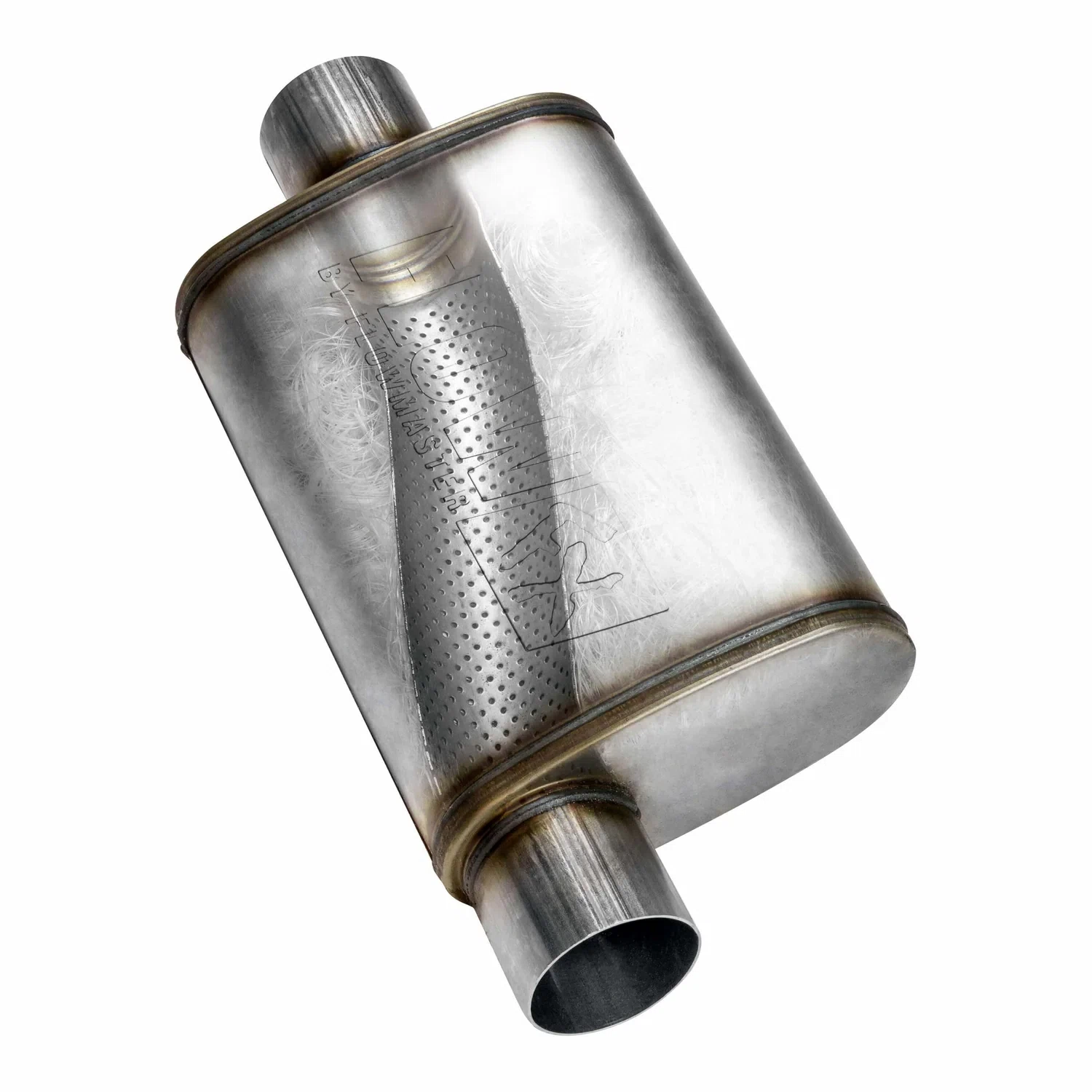 Muffler Flow FX 3_ Offset In_3_ Center Out SS Moderate Flowmaster